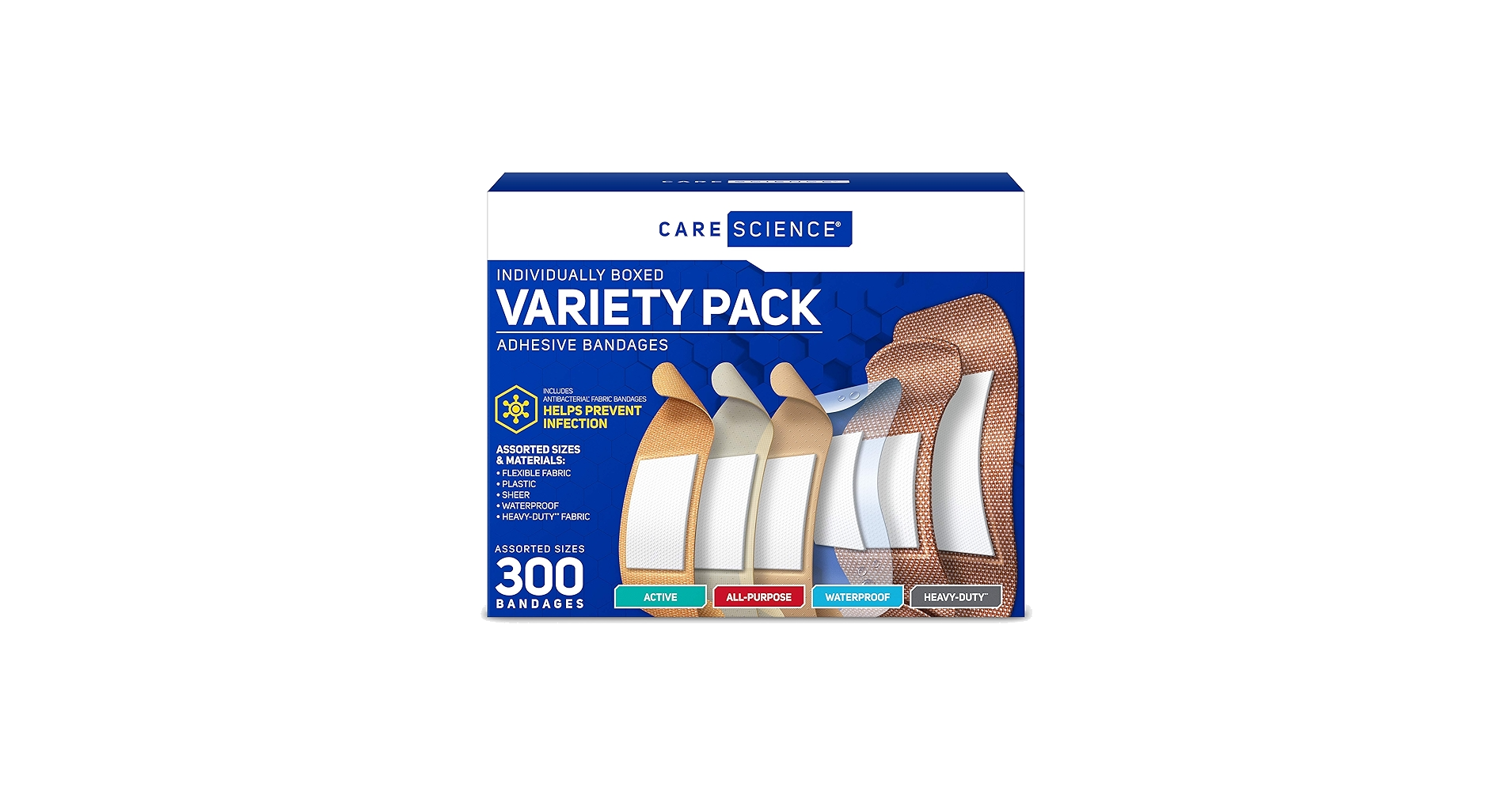 MediKit Adhesive Bandages Variety Pack